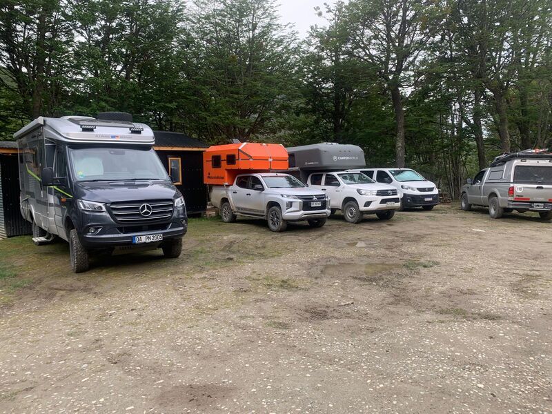 área camper La Encantada Ushuaia